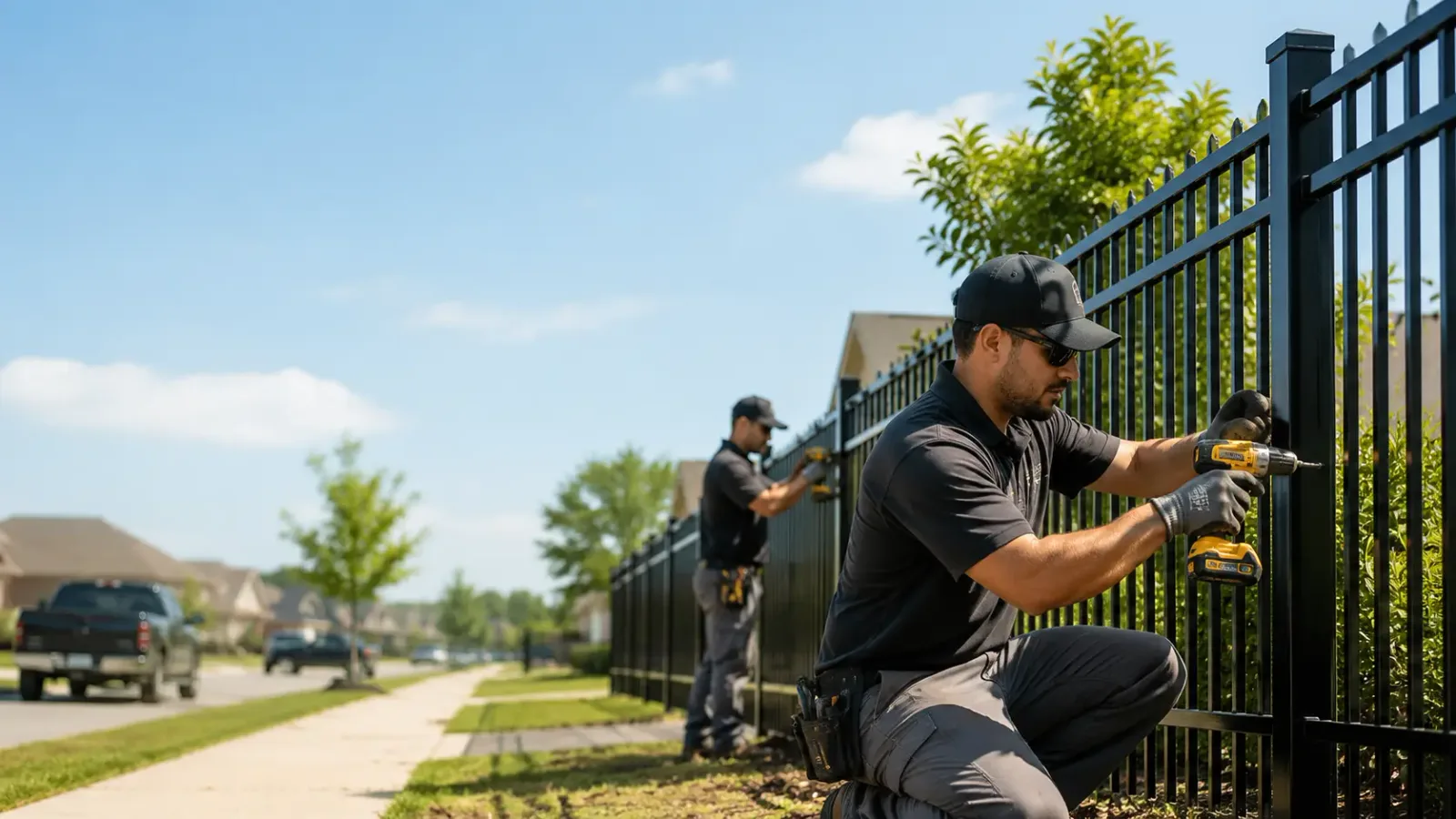 Metal Fence Installation in Greenback, TN